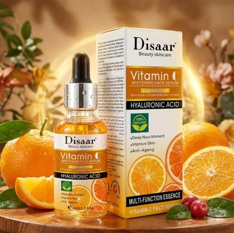 Disaar Vitamin C Whitening Face Serum with Hyaluronic Acid  30ml