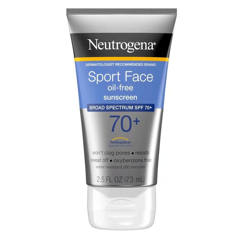 Neutrogena Sport Face Oil Free Spf70+ Sunscreen 73ml