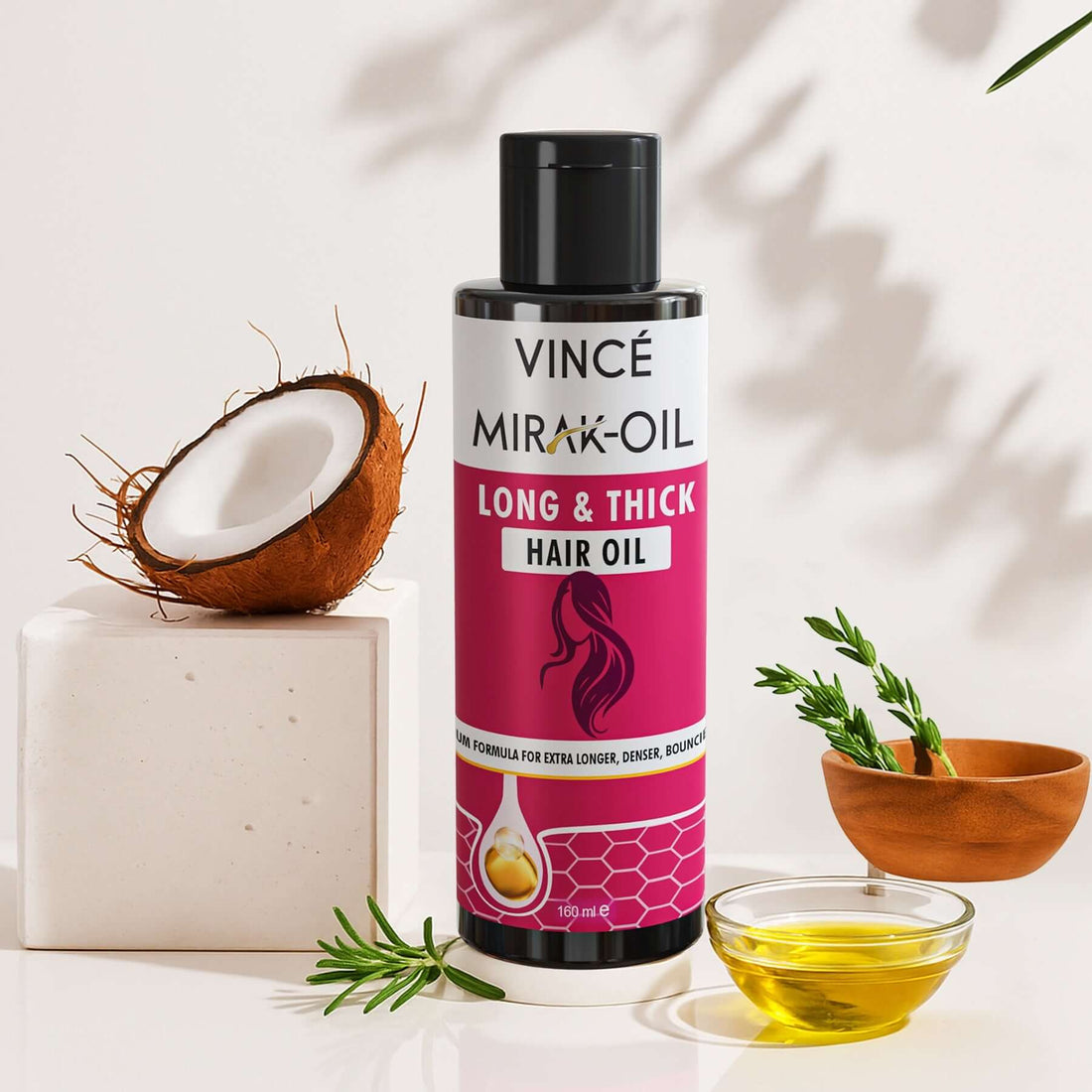 Vince Mirak Oil Long And Thick 160ml