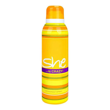 She Crazy Deodorant Body Spray 200ml