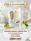 Gold Glutathione Ultra Whitening Face Wash 150ml