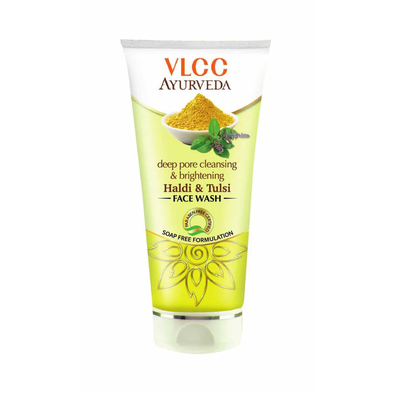 Vlcc Ayurveda Deep Pore Cleansing Haldi & Tulsi Face Wash 100ml