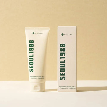 K-Secret Seoul 1988 Pine Cica 1% + Probiotics Cleansing Foam 150ml