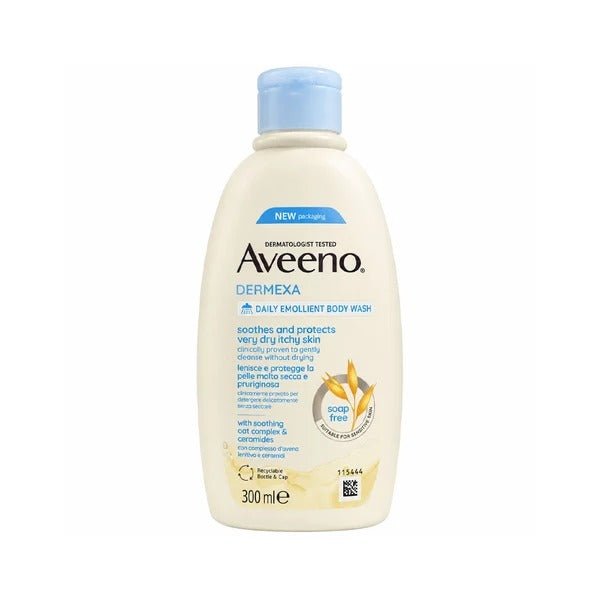 Aveeno Dermexa Daily Emollient Body Wash 300ml