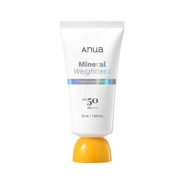 Anua Mineral Weightless Finish Sunscreen SPF 50 PA+++  50ml