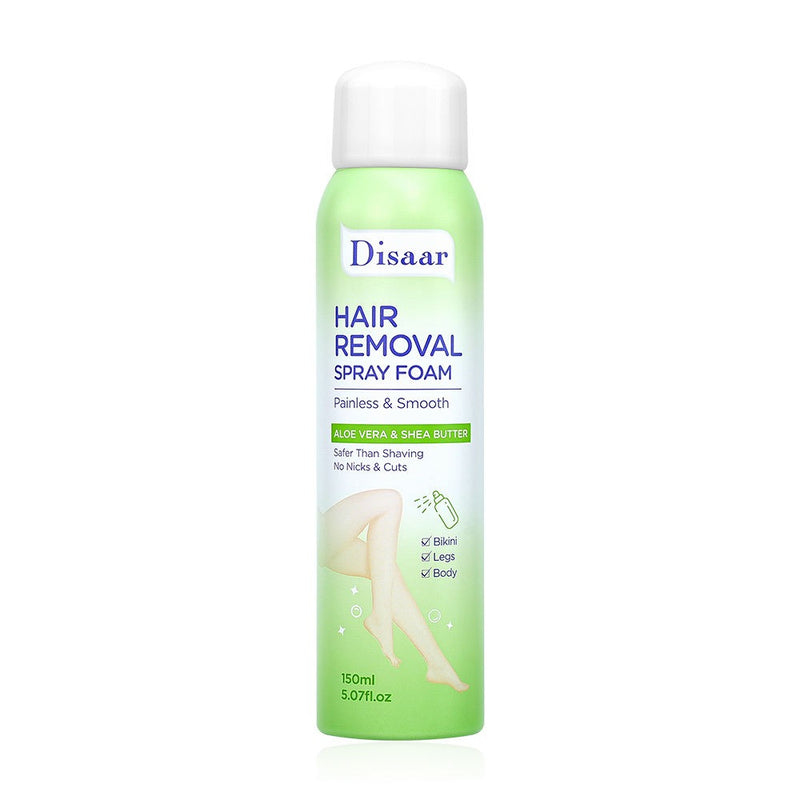 Disaar Hair Removal Spray Foam With Aloe Vera And Shea Butter 150ml