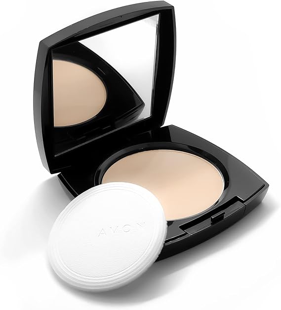 Avor Powder Avon True Colour Flawless Mattifying Pressed Powder Neutral Fair