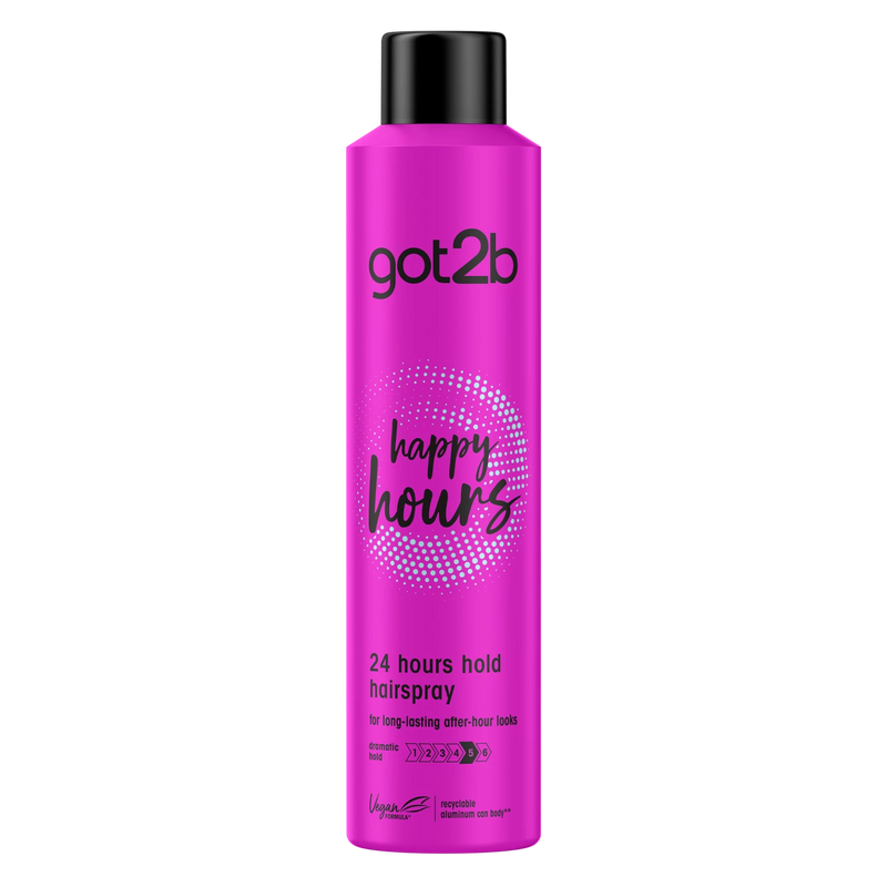 Schwarzkopf Got2b Happy Hours 24 Hours Hold Hairspray 300ml