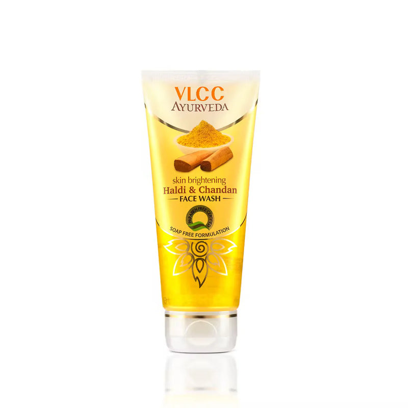 Vlcc Ayurveda Skin Brightening Haldi & Chandan Face Wash 100ml