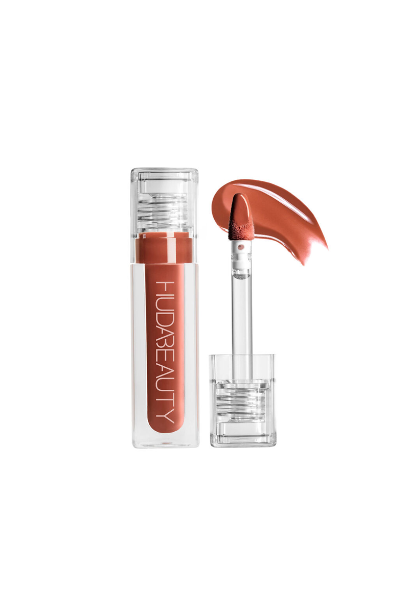 Original Huda Beauty Faux Filler Extra Shine Lip Gloss Foxy Available At Beauty Pouch. Cod Across Pakistan.