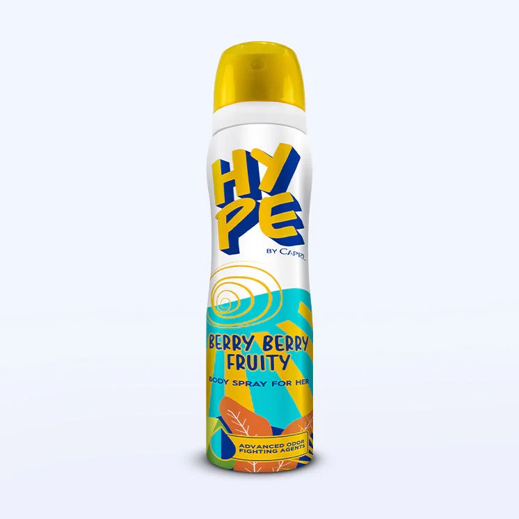Hype - Body Spray For Her - Berry Berry Fruity 150ml