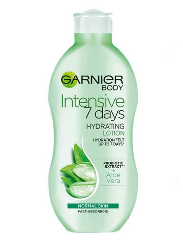 Garnier Intensive 7 Days Aloe Vera Probiotic Extract Body Lotion Normal Skin 400ml