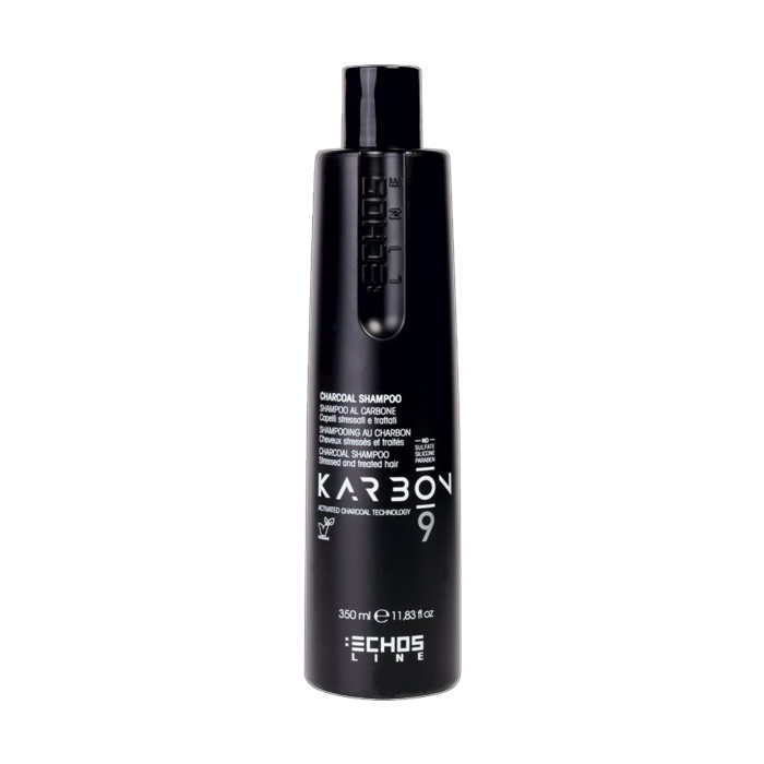Echosline karbon 9 charcoal shampoo 350ml