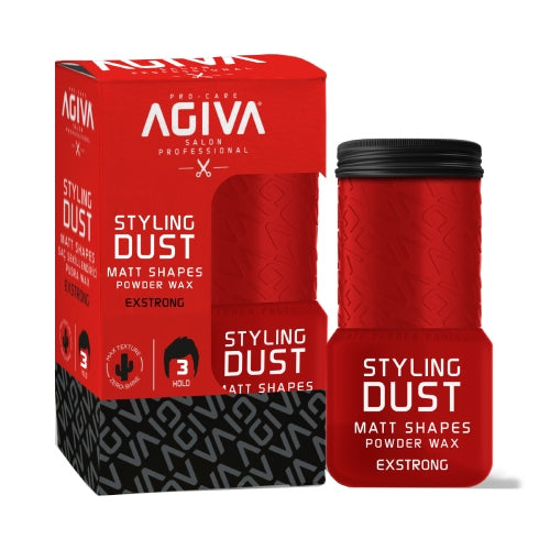 Agiva Styling Dust Powder Wax 03 Red Exstrong 20g