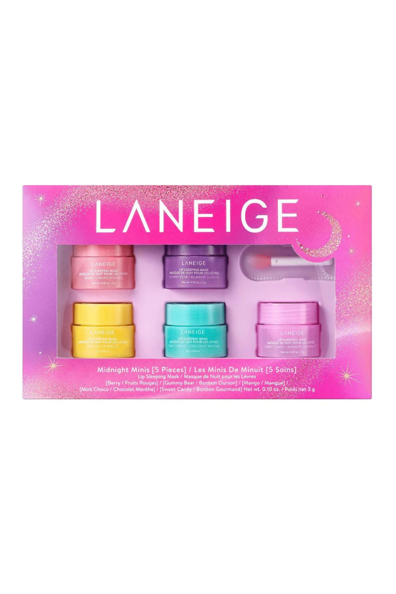 Original Laneige Midnight Mini 5 Pieces Set Available At Beauty Pouch, Delivery Across Pakistan