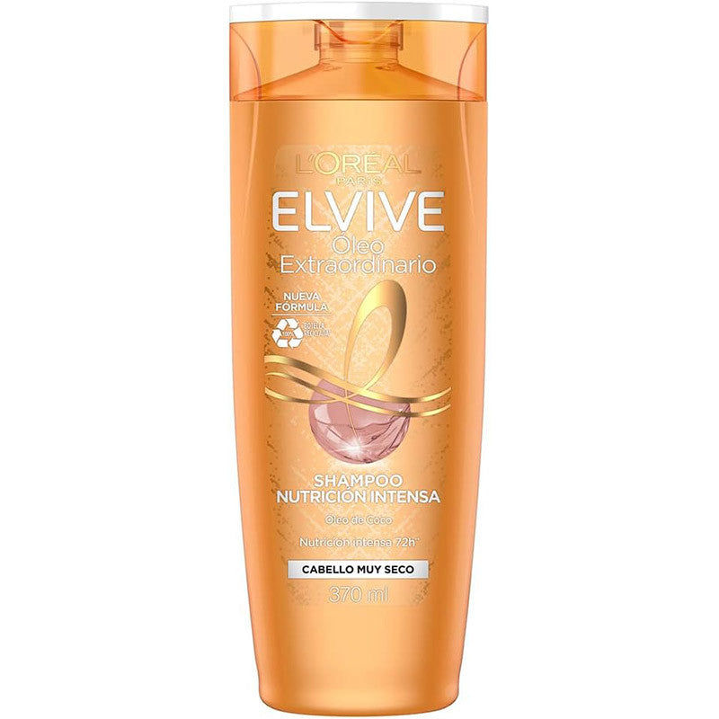 Loreal Paris Elvive Oleo Extraordinario Nutricion Intensa Shampoo 370ml