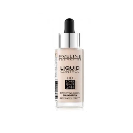 Eveline Liquid Control Mattifying Drops Foundation 005 Ivory 32ml