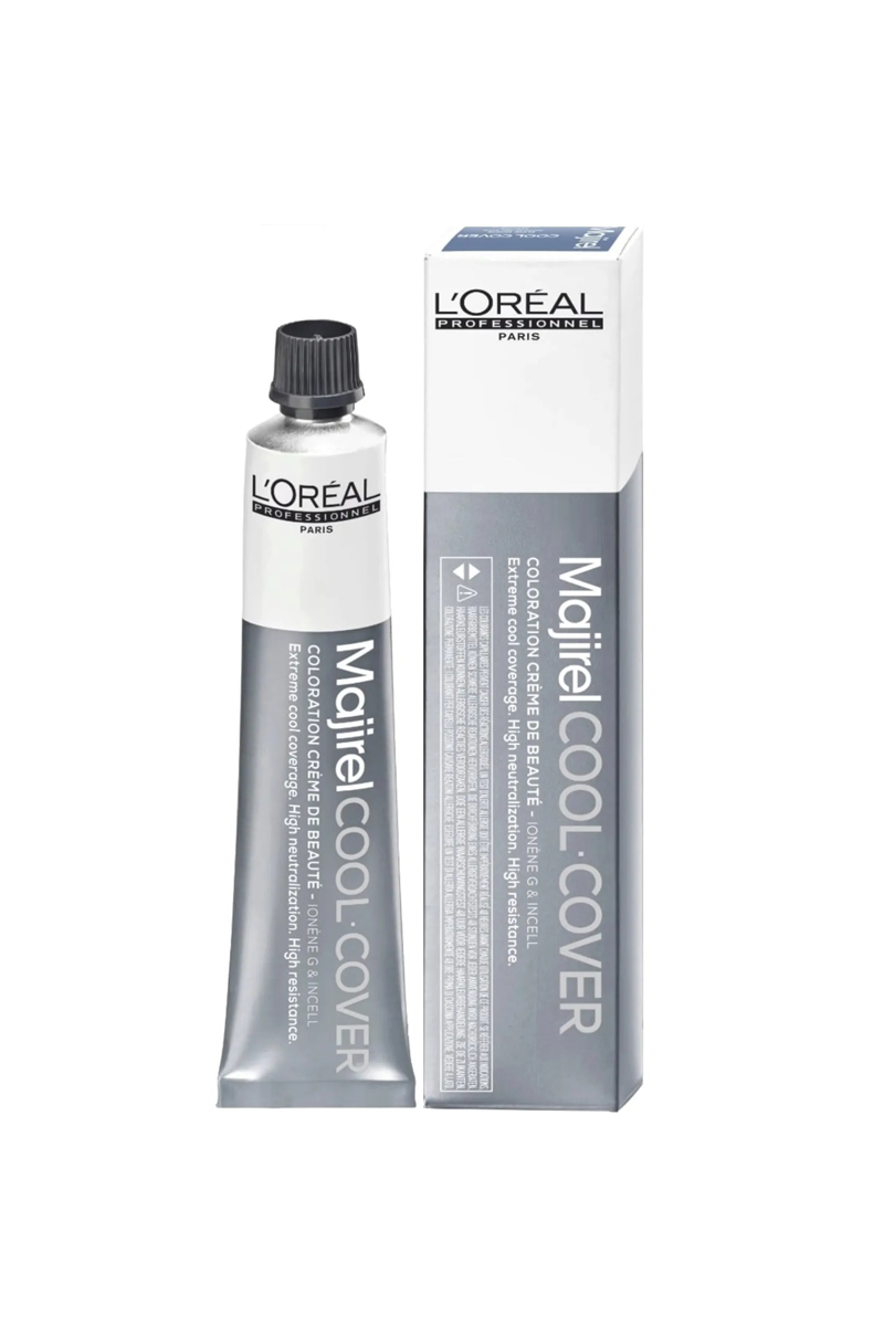 Loreal Professionnel Majirel Cool Cover 8.11 Light Blonde Deep Ash 60Ml Permanent Hair Dye Product For Salon-Quality Available At Beauty Pouch PK