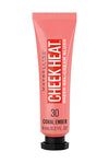 Maybelline Cheek Heat Sheer Gel Cream Blush 30 Coral Ember (8ml)