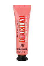 Maybelline Cheek Heat Sheer Gel Cream Blush 30 Coral Ember (8ml)