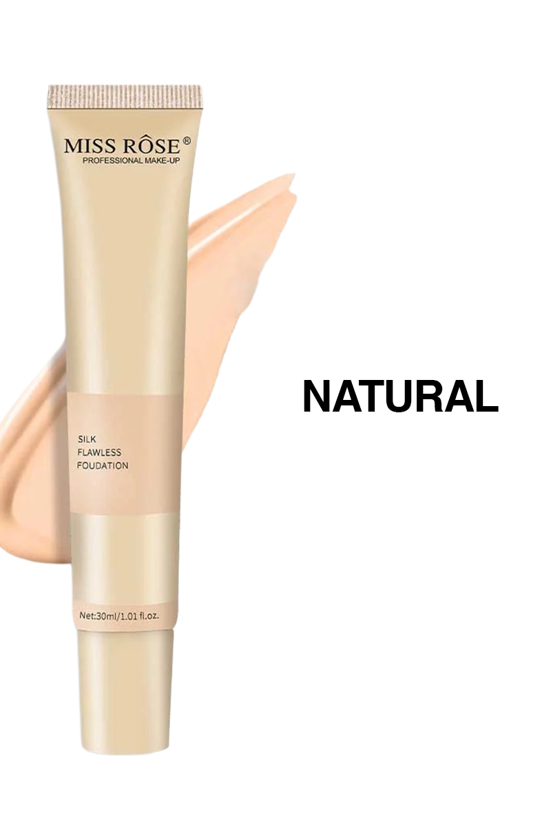 Miss Rose - Silk Flawless Foundation 30ml - Natural