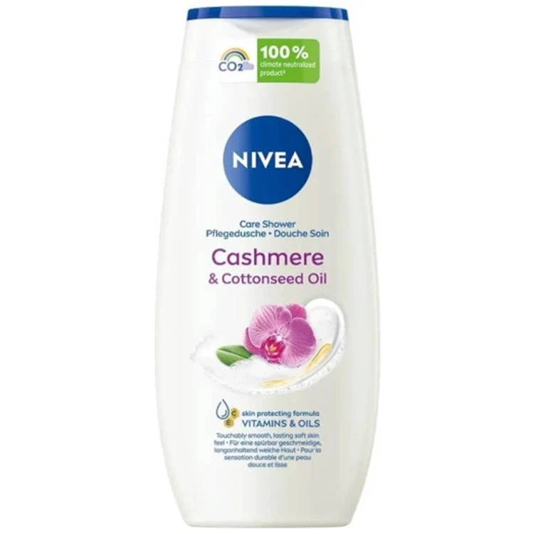 Nivea Care Shower Cashmere and Cottonseed Oil 250ml