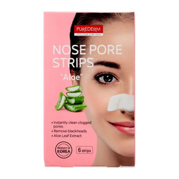 Purederm Nose Pore Strips Aloe 6pcs