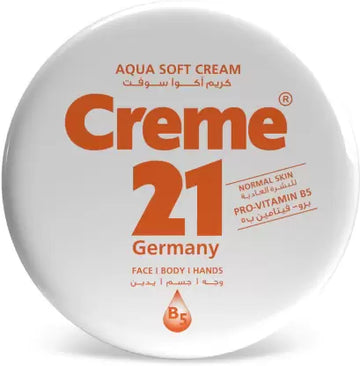 Creme 21 Aqua Soft Cream with Pro-Vitamin B5 250ml