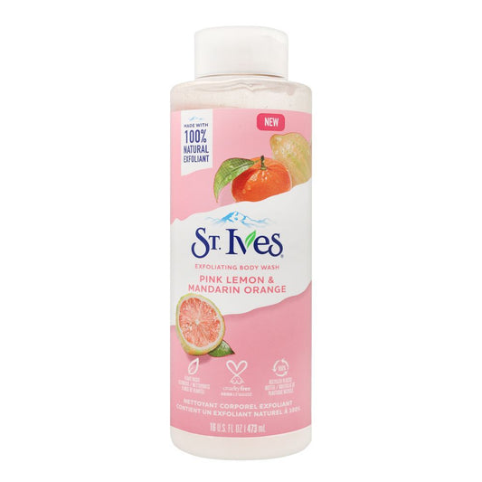 St Ives Pink lemon & Mandarin Orange Body Wash 473ml