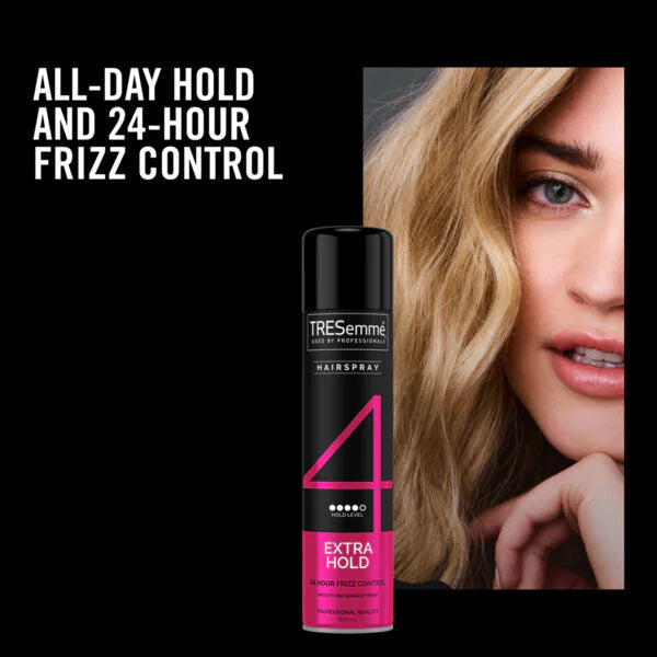 Original TRESemme Extra Hold Hairspray Level 4 now available at best price in Pakistan only on Beauty Pouch. Get your favourite skin care products today anywhere in Pakistan