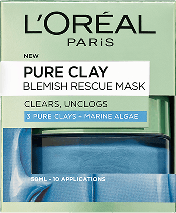 Loreal Paris Pure Clay Blemish Rescue Face Mask 50ml