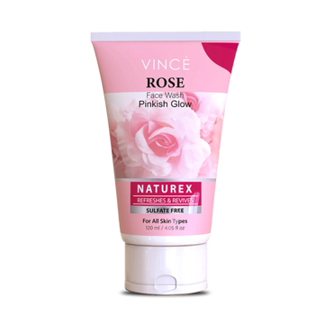 Vince Rose Face Wash 120ml