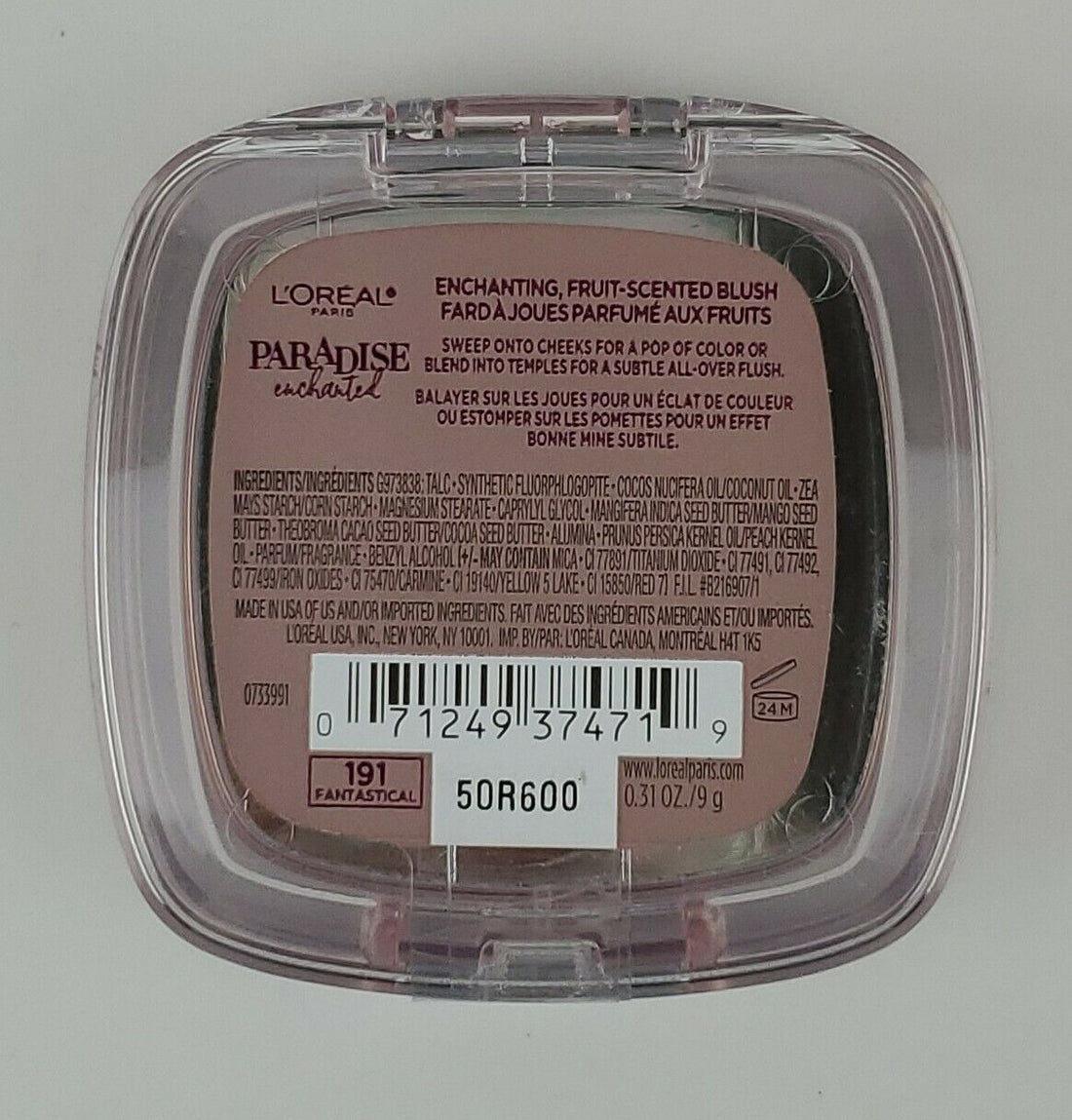 Loreal Paradise Enchanted Fruit Scented Blush 191 Fantastical
