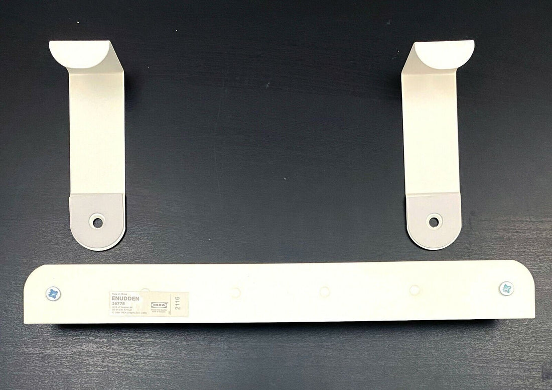 Ikea ENUDDEN Hanger w/6 Hooks for Door, Steel White