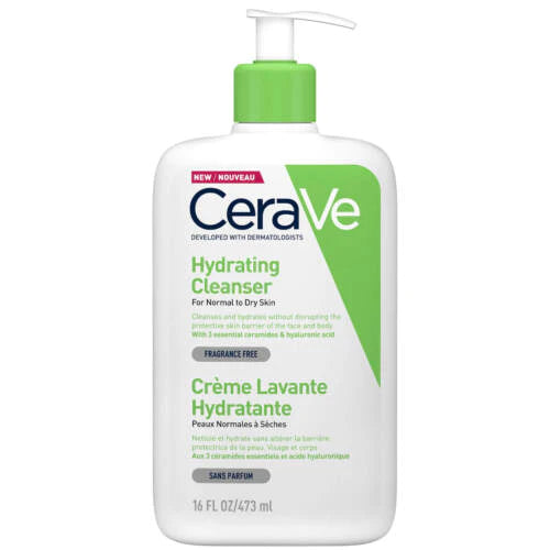 Cerave Hydrating Cleanser Normal To Dry Skin 473Ml