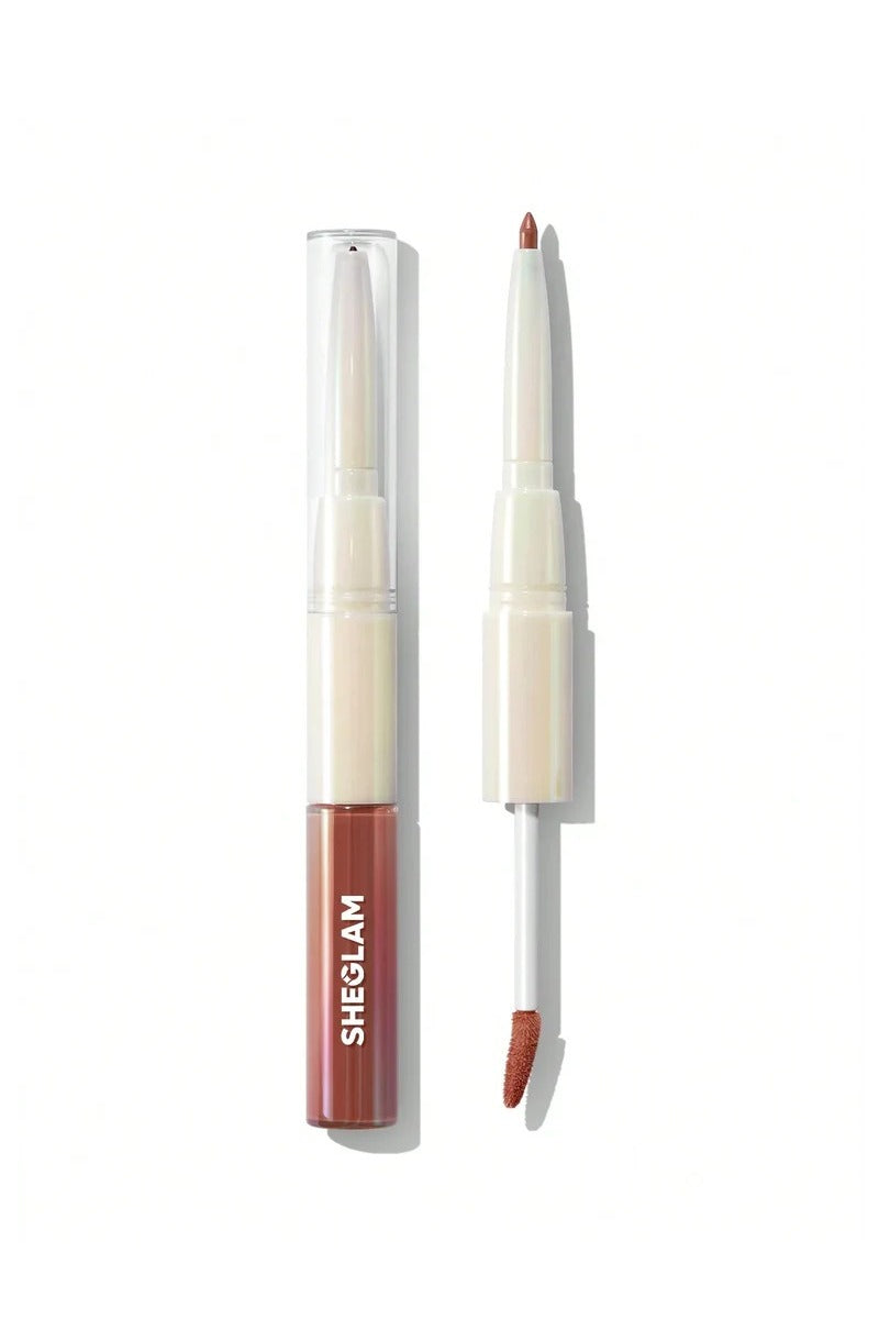 SHEGLAM - Lip Rules Liner & Gloss Pen-Golden Rule 2-In-1 - Case x Case