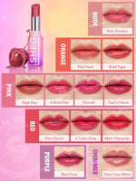 SHEGLAM - Mirror Kiss High-Shine Lipstick - A Bold Plan