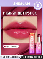 SHEGLAM - Mirror Kiss High-Shine Lipstick - That's Fierce