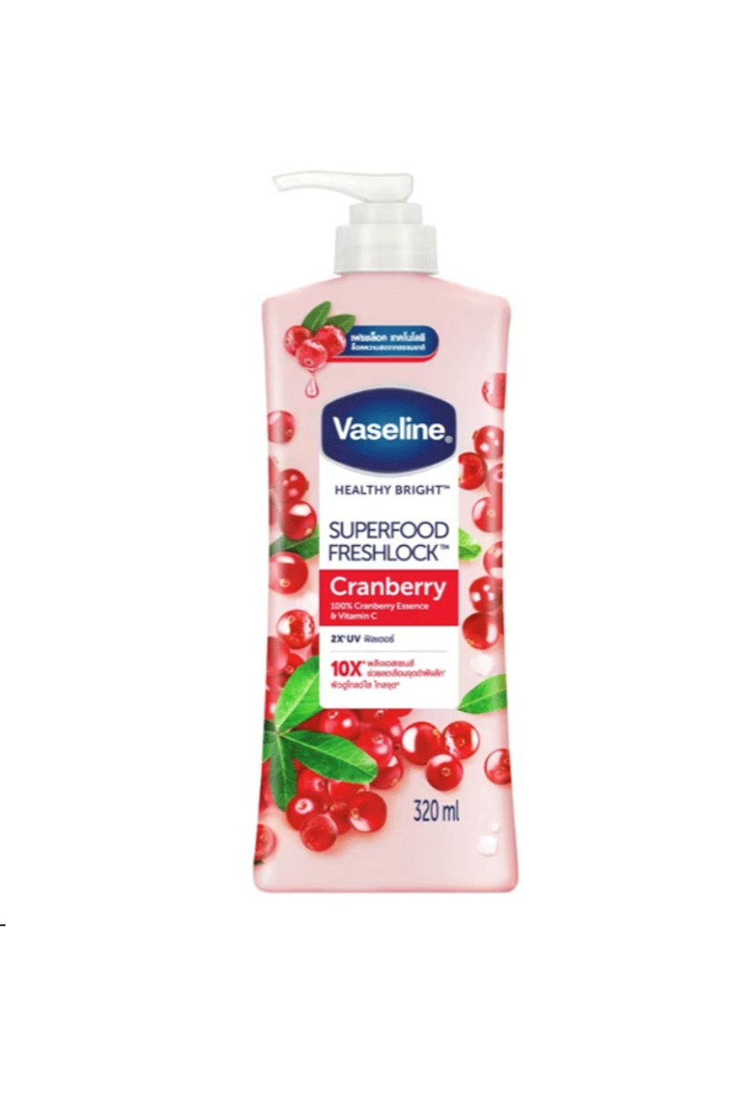 Vaseline - Cranberry Superfood Lotion - 320ml