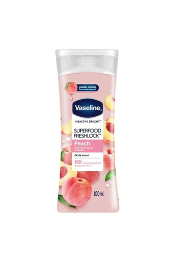 Buy Now Original Vaseline Peach Superfood Lotion 100 Available At Beauty Pouch In Pakistan With Free Delivery