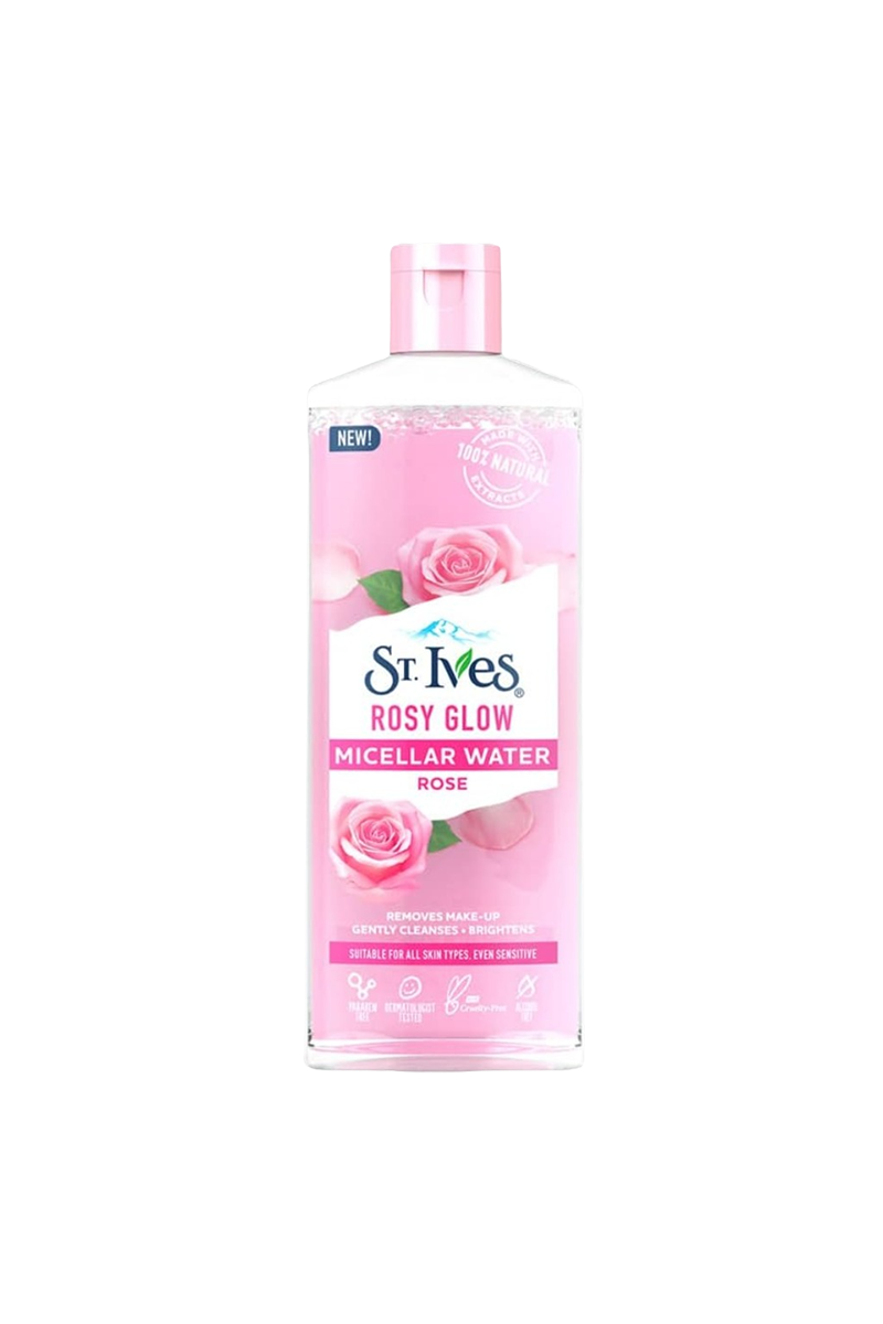 Original St. Ives Rosy Glow Micellar Water Rose 400Ml Available At Beauty Pouch. Cod Across Pakistan.
