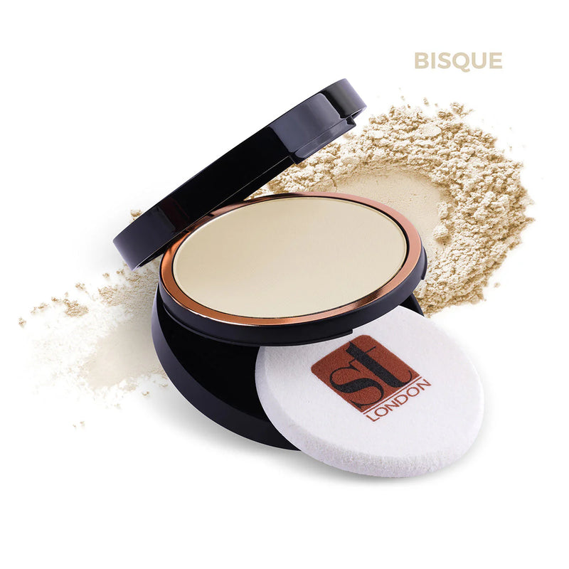 ST London Dual Wet & Dry Compact Powder Bisque 14g