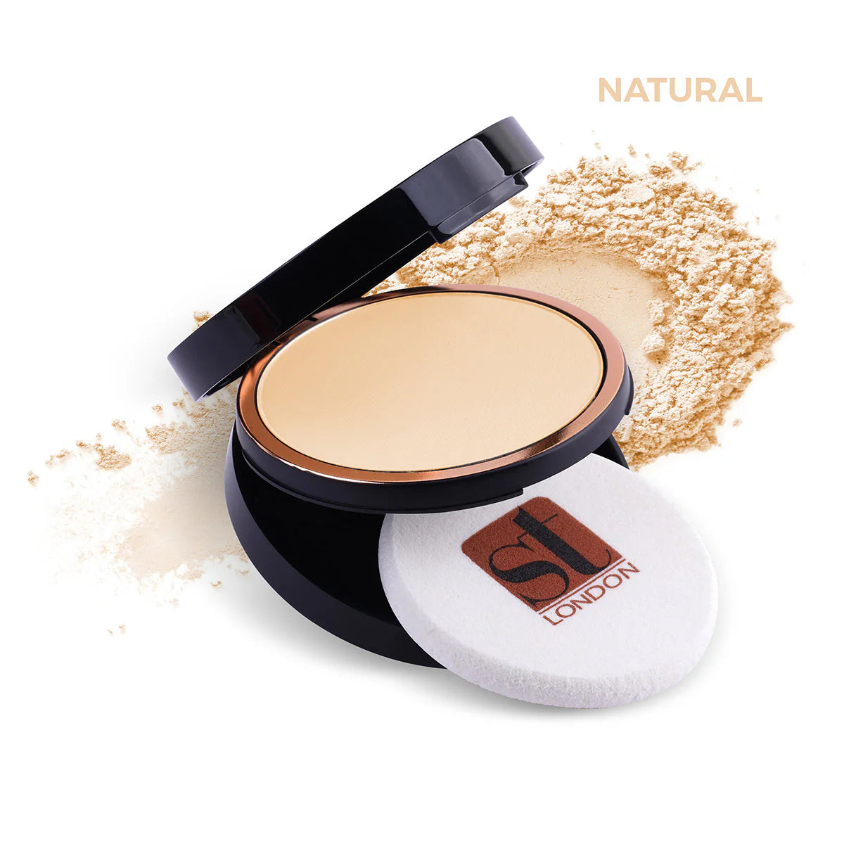 ST London Dual Wet & Dry Compact Powder Natural 14g