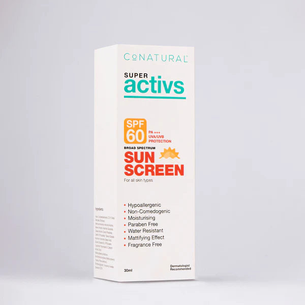 CoNatural Sunscreen 60 SPF 30ml