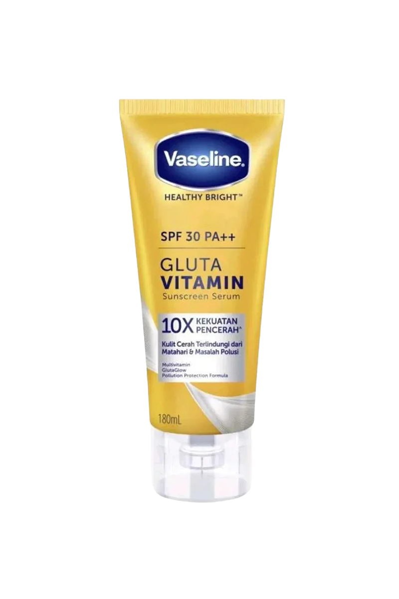 Original Vaseline Healthy Bright Gluta Vitamin Sunscreen Serum Spf 30 Pa++ 180Ml  Available At Beauty Pouch. Cod Across Pakistan.