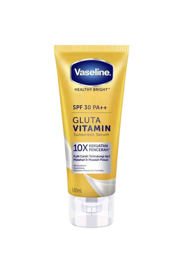 Original Vaseline Healthy Bright Gluta Vitamin Sunscreen Serum Spf 30 Pa++ 180Ml  Available At Beauty Pouch. Cod Across Pakistan.