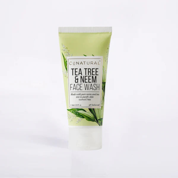 Conatural Tea Tree & Neem Face Wash 150ml