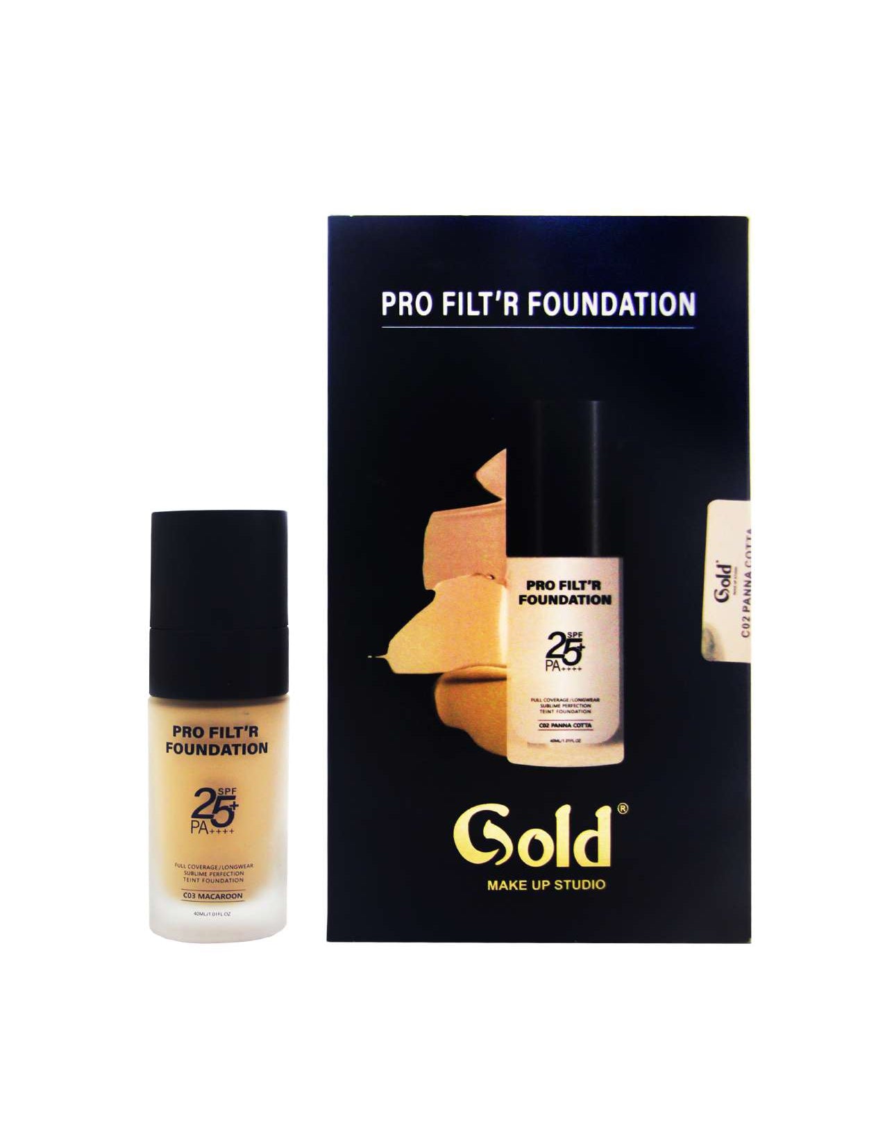 Gold Pro Filter Foundation 03 Macaroon