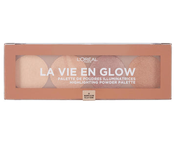 Loreal La Vie En Glow Highlighting Powder Palette  01 Warm  Glow