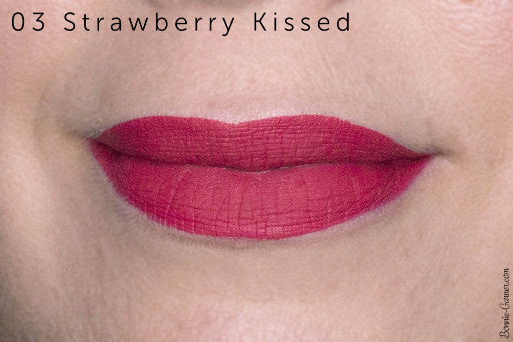 Sephora Collection Cream Lip Stain Liquid Lipstick 03 Strawberry Kissed